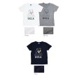 画像5: 【RE PRICE / 価格改定】 UCLA"Sleepy Bear"コットン/三素材混カレッジプリント半袖VネックTシャツ / Audience (5)