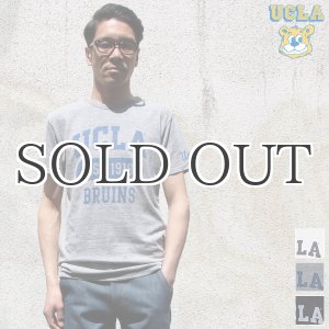 画像: UCLA"UCLA EST.1919 BRUINS"三素材混カレッジプリント半袖クルーネックTシャツ / Audience