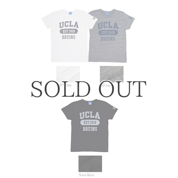 画像3: UCLA"UCLA EST.1919 BRUINS"三素材混カレッジプリント半袖クルーネックTシャツ / Audience (3)