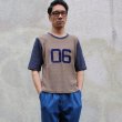 画像8: 【RE PRICE / 価格改定】ネップガーゼナシジナンバリング切替ベースボール5分袖カットソー【MADE IN JAPAN】 / Upscape Audience (8)