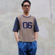 画像3: 【RE PRICE / 価格改定】ネップガーゼナシジナンバリング切替ベースボール5分袖カットソー【MADE IN JAPAN】 / Upscape Audience (3)