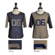 画像9: 【RE PRICE / 価格改定】ネップガーゼナシジナンバリング切替ベースボール5分袖カットソー【MADE IN JAPAN】 / Upscape Audience (9)