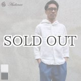画像: ダブルガーゼ2WAYネック7分袖シャツ / Audience