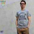 画像1: UCLA"PROPERTY OF UCLA ATHLETIC DEPT"三素材混カレッジプリント半袖クルーネックTシャツ / Audience (1)