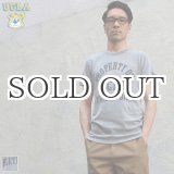 画像: UCLA"PROPERTY OF UCLA ATHLETIC DEPT"三素材混カレッジプリント半袖クルーネックTシャツ / Audience