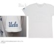 画像6: UCLA"PROPERTY OF UCLA ATHLETIC DEPT"三素材混カレッジプリント半袖クルーネックTシャツ / Audience (6)