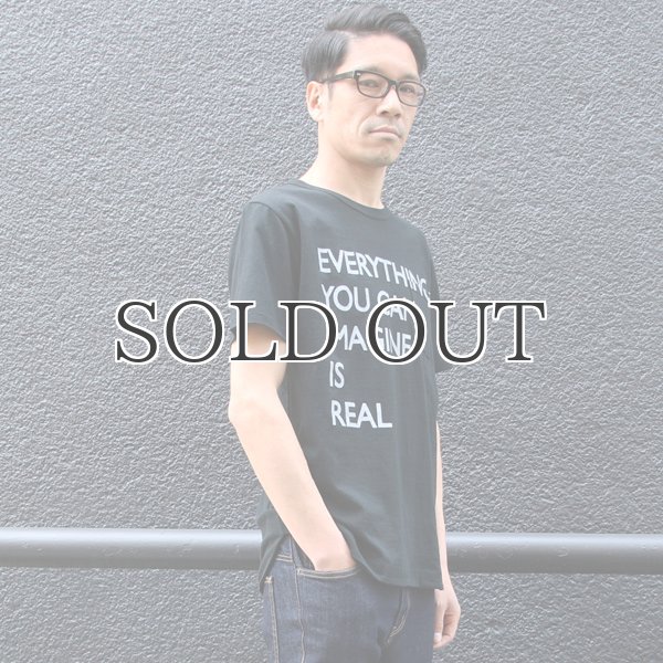 画像7: ラフィー天竺"EVERYTHING..."プリントポケット付きクルーネックT【MADE IN JAPAN】『日本製』/ Upscape Audience (7)