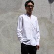画像12: タイプライターVネックバンドカラー L/S シャツ【MADE IN JAPAN】『日本製』/ Upscape Audience (12)