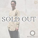 画像: スーピマタイプライターナショナルコスチュームバンドカラーL/Sシャツ【MADE IN JAPAN】『日本製』/ Upscape Audience
