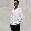 画像6: Vネックバンドカラーテンセル長袖_Shirts【MADE IN JAPAN】『日本製』/ Upscape Audience (6)