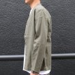 画像15: 綿麻ビンテージソフトキャンバス モックV/N カーデジャケット『日本製』/ Upscape Audience (15)
