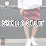 画像: BSQボーダー天竺バイカラーイージーショーツ【MADE IN JAPAN】『日本製』/ Upscape Audience