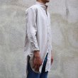 画像14: 【RE PRICE/価格改定】French Linen（フレンチリネン）綿麻交織ダンガリー ローマシャツコート【MADE IN JAPAN】『日本製』/ Upscape Audience (14)