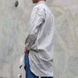 画像20: 【RE PRICE/価格改定】French Linen（フレンチリネン）綿麻交織ダンガリー ローマシャツコート【MADE IN JAPAN】『日本製』/ Upscape Audience (20)