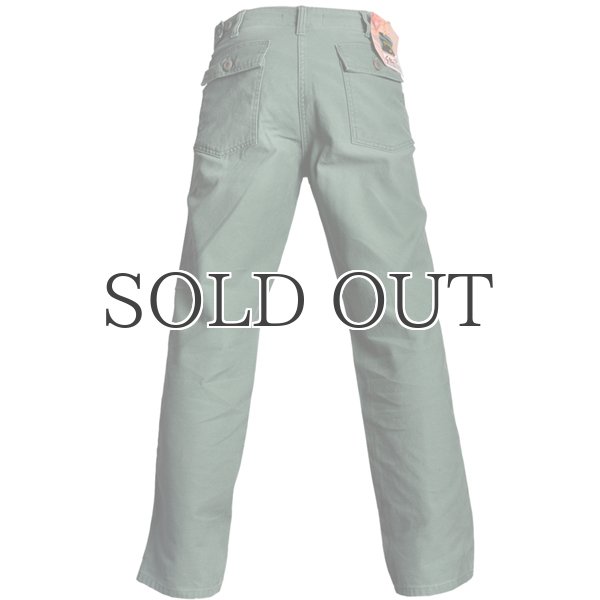 画像10: 日本国内加工リアルワーカー汚し仕上げ米国製別注バックサテンサファリトラウザー  / Audience (10)