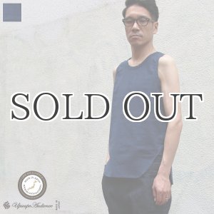 画像: ソフトリネンコットンキャンバス ロングタンクトップ【MADE IN JAPAN】『日本製』/ Upscape Audience