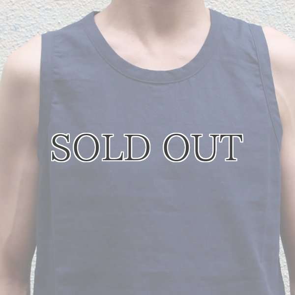 画像10: ソフトリネンコットンキャンバス ロングタンクトップ【MADE IN JAPAN】『日本製』/ Upscape Audience (10)