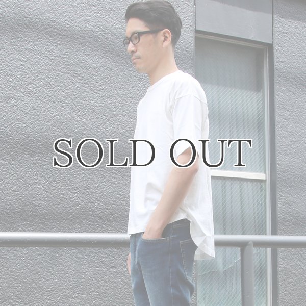 画像12: 吊り編み天竺クルーネック5分袖ビッグTEE【MADE IN TOKYO】『東京製』  / Upscape Audience (12)