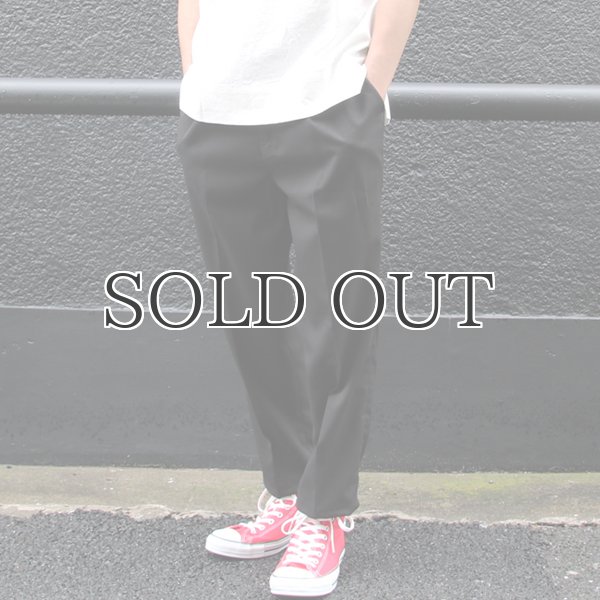 画像6: ギャバジンストレッチワイドテーパードイージーパンツ【MADE IN JAPAN】『日本製』/ Upscape Audience (6)