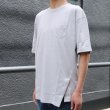 画像12: コーマ天竺 C/N ポケ付 スリットロールアップTee【MADE IN JAPAN】『日本製』/ Upscape Audience  (12)