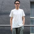 画像3: オーガニックコットン天竺コンチョ釦ヘンリー半袖Tシャツ【MADE IN JAPAN】『日本製』/ Upscape Audience (3)