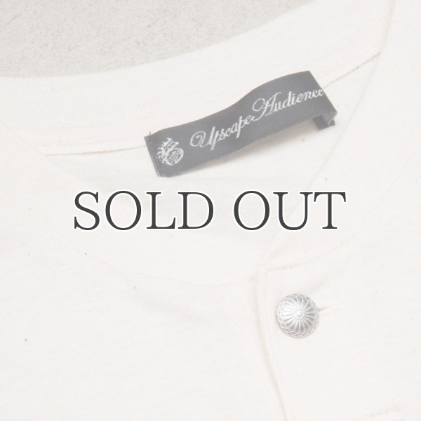 画像5: オーガニックコットン天竺コンチョ釦ヘンリー半袖Tシャツ【MADE IN JAPAN】『日本製』/ Upscape Audience (5)