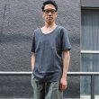 画像9: 【RE PRICE / 価格改定】JPSダブルニット裾ラウンドUネック半袖Tシャツ【MADE IN JAPAN】『日本製』/ Upscape Audience (9)