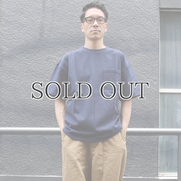 画像3: 【RE PRICE / 価格改定】BSQソリッドクルーネック胸ポケ付ビックT【MADE IN JAPAN】『日本製』/ Upscape Audience (3)