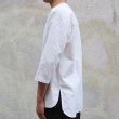 画像13: コットンクロス C/Nヘンリー コンチョ釦 7分袖シャツ【MADE IN JAPAN】『日本製』 / Upscape Audience (13)