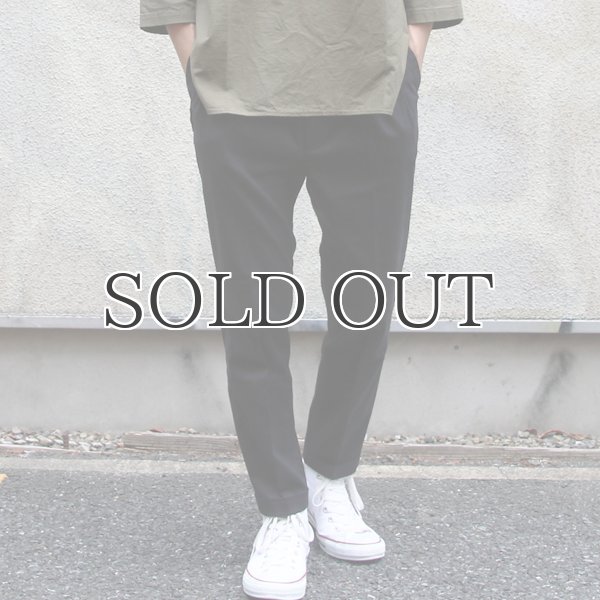 画像5: イタリアBESTE社 コットンツイル 2タックアンクルパンツ / Audience (5)