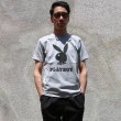 画像13: 【RE PRICE / 価格改定】PLAYBOY ラビッドヘッドオールドプリント半袖Tシャツ / Audience (13)