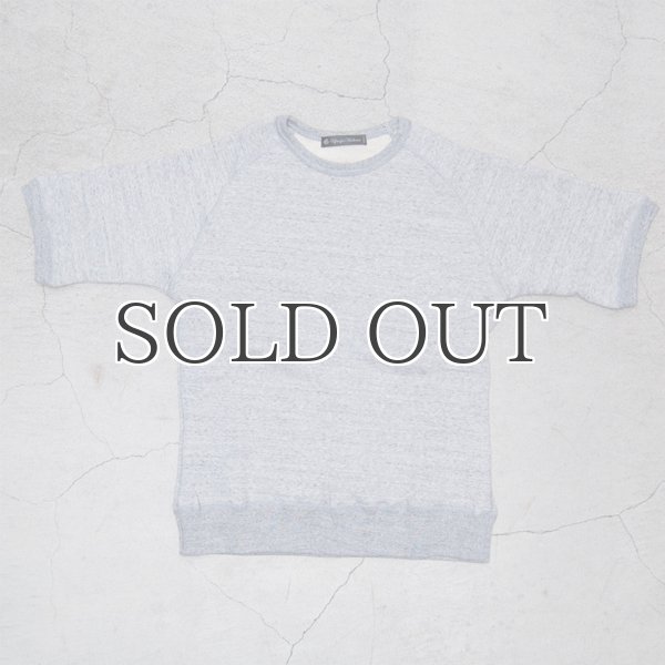 画像12: 度詰裏毛サドルショルダーS/Sスウェット【MADE IN JAPAN】『日本製』/ Upscape Audience (12)