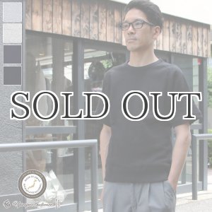 画像: 度詰裏毛サドルショルダーS/Sスウェット【MADE IN JAPAN】『日本製』/ Upscape Audience