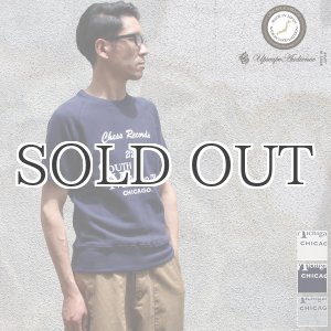 画像: ソフトエアー裏毛"SOUTH Michigan AVE."プリントラグラン半袖スウェットシャツ【MADE IN JAPAN】『日本製』/ Upscape Audience