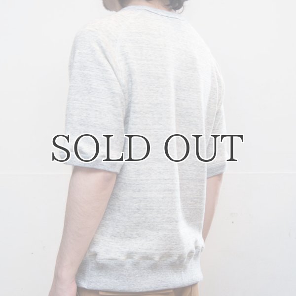 画像7: 度詰裏毛サドルショルダーS/Sスウェット【MADE IN JAPAN】『日本製』/ Upscape Audience (7)