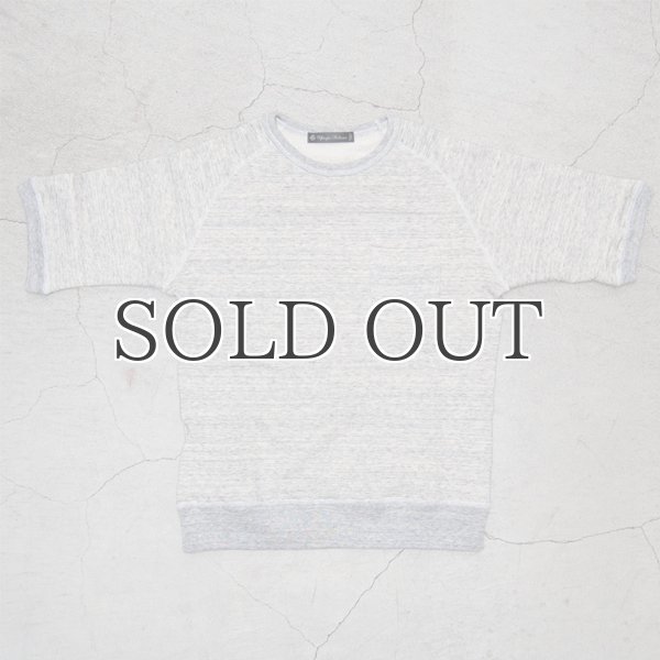 画像13: 度詰裏毛サドルショルダーS/Sスウェット【MADE IN JAPAN】『日本製』/ Upscape Audience (13)