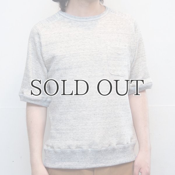 画像5: 度詰裏毛サドルショルダーS/Sスウェット【MADE IN JAPAN】『日本製』/ Upscape Audience (5)