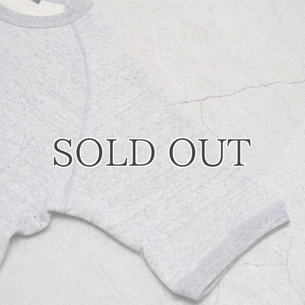 画像9: 度詰裏毛サドルショルダーS/Sスウェット【MADE IN JAPAN】『日本製』/ Upscape Audience (9)