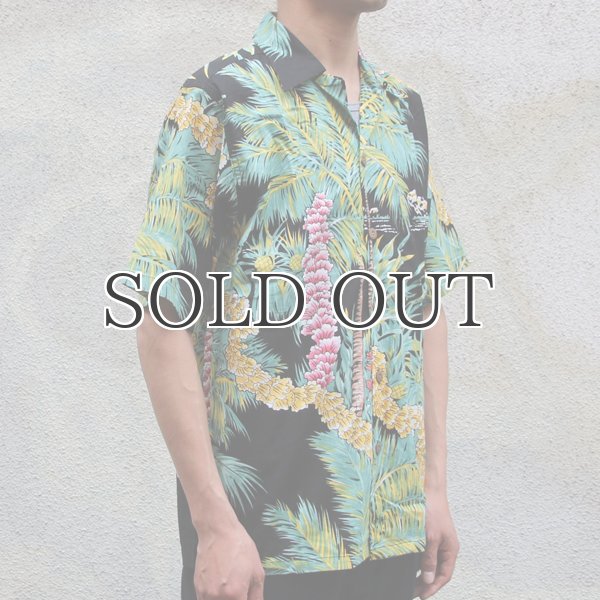 画像8: GO BAREFOOT(ゴー・ベアフット)アロハシャツ【MADE IN U.S.A】『米国製』/デッドストック (8)