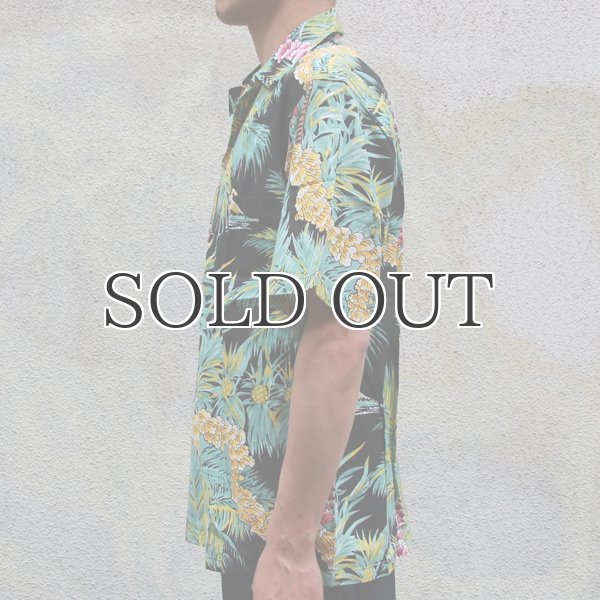 画像6: GO BAREFOOT(ゴー・ベアフット)アロハシャツ【MADE IN U.S.A】『米国製』/デッドストック (6)