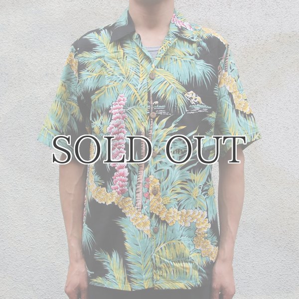 画像4: GO BAREFOOT(ゴー・ベアフット)アロハシャツ【MADE IN U.S.A】『米国製』/デッドストック (4)