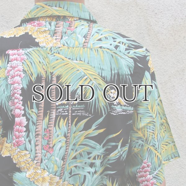 画像10: GO BAREFOOT(ゴー・ベアフット)アロハシャツ【MADE IN U.S.A】『米国製』/デッドストック (10)