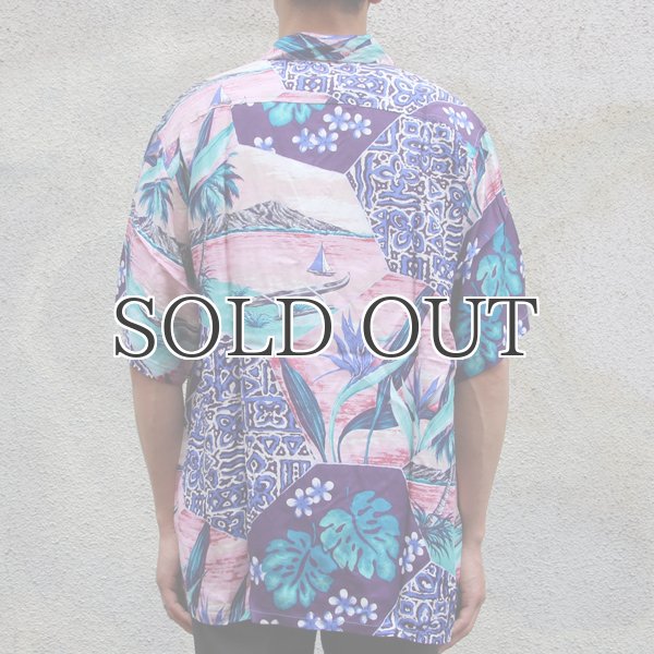 画像11: GO BAREFOOT（ゴー・ベアフット）アロハシャツ【MADE IN U.S.A】『米国製』/デッドストック (11)