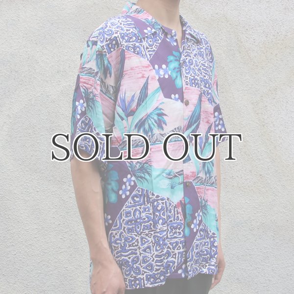 画像12: GO BAREFOOT（ゴー・ベアフット）アロハシャツ【MADE IN U.S.A】『米国製』/デッドストック (12)