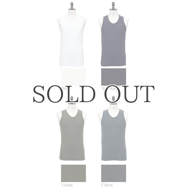 画像8: JPSダブルニットタンクトップ【MADE IN JAPAN】『日本製』/ Upscape Audience (8)