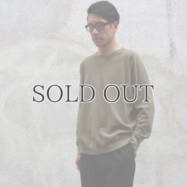 画像6: ヴィンテージパイル天竺 サドルショルダー C/Nガゼット L/S カットソー【MADE IN TOKYO】『東京製』 / Upscape Audience (6)