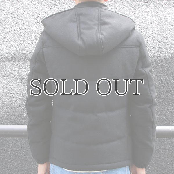 画像16: 610gウールメルトン 脱着フード ダウンジャケット / Audience (16)