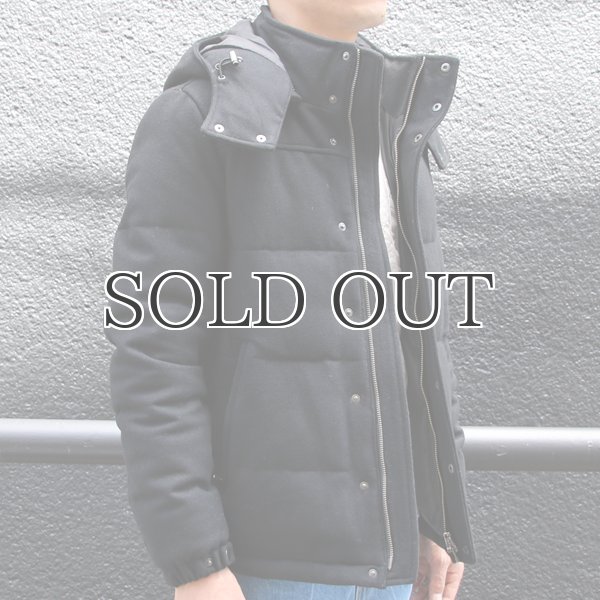 画像17: 610gウールメルトン 脱着フード ダウンジャケット / Audience (17)