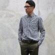 画像15: フランネルチェックチビ衿ボタンダウン長袖_Shirts【MADE IN JAPAN】『日本製』/ Upscape Audience (15)