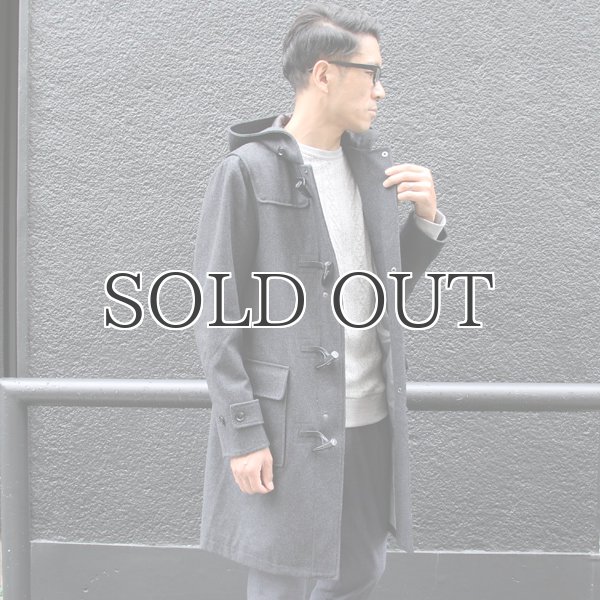 画像3: 610g ウールメルトンロングダッフルコート 【送料無料】 / Audience (3)